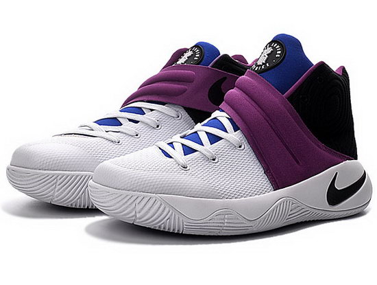 Nike Kyrie 2 White Purple Blue Closeout